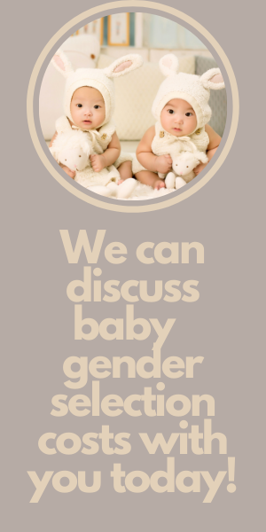 baby gender selection cost